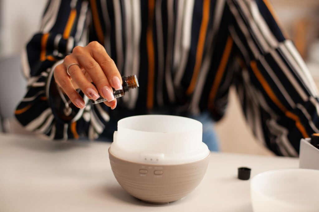 Ätherische Öle im Diffuser